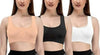 Womens Multicolor Air Bra (Pack of 3)