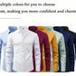 Men's Elegant Solid Long Sleeves Shirts (Pack of 4)