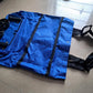 Foldable Light Weight Polyester Shopping Trolley Bag for Vegetables, Grocery, Travel Dual Wheel Waterproof Trolley Bag (Multicolor)